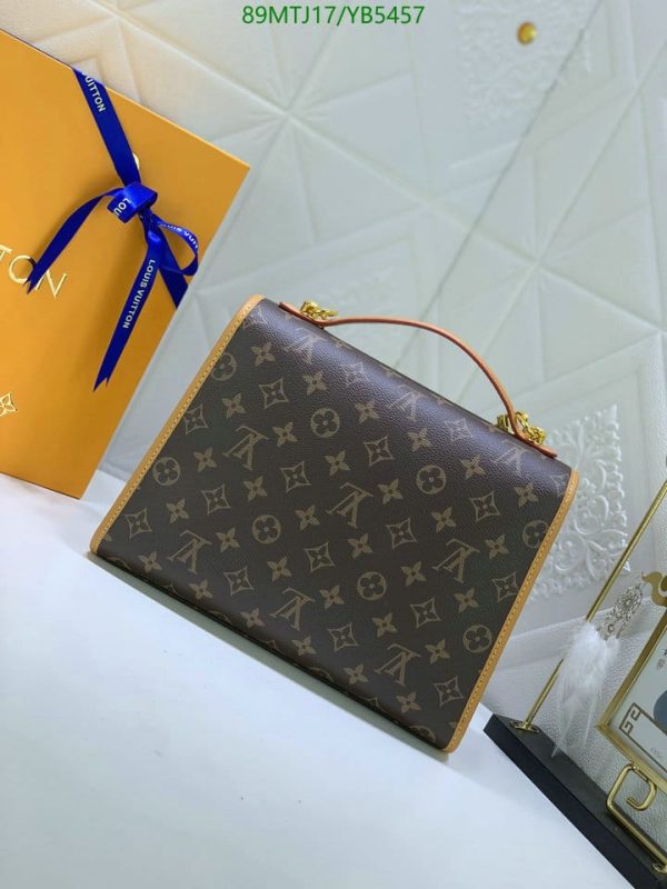 Louis Vuitton AAA+ Replica Beverly Briefcase Canvas Bag YB54572589632