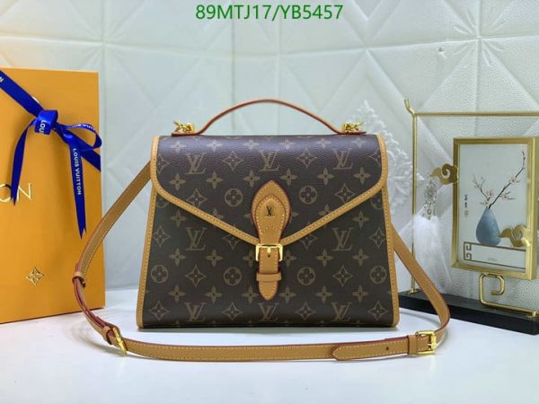 Louis Vuitton AAA+ Replica Beverly Briefcase Canvas Bag YB54572589632