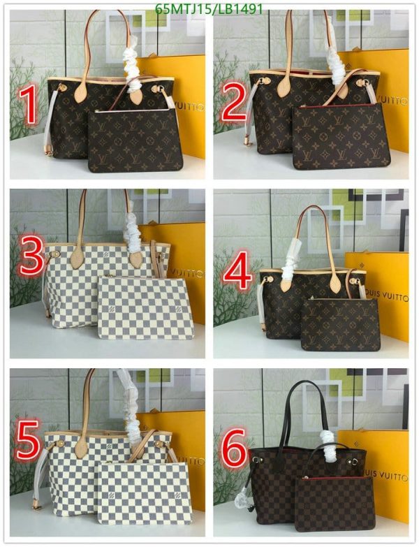 Louis Vuitton AAA+ Replica Ladies Neverfull PM Tote Bag LB14912195267