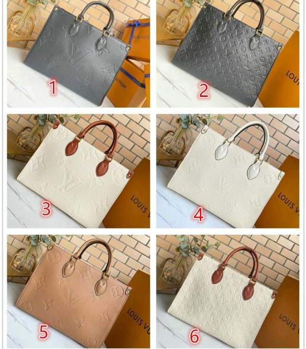 Louis Vuitton AAA+ Replica Empreinte Onthego MM Tote YB25841973468