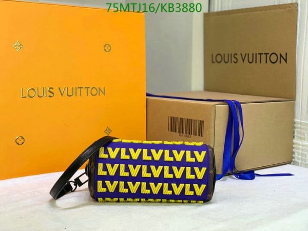 Louis Vuitton AAA+ Replica Leather Handbag KB38805634892