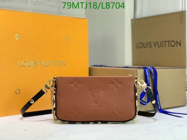 Louis Vuitton AAA+ Replica Leather Shoulder Bag  LB70463245987