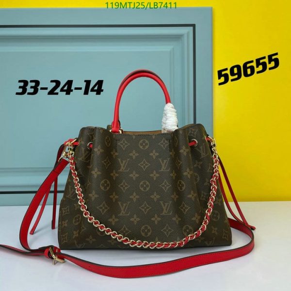 Louis Vuitton AAA+ Replica Leather handbag LB74118014695