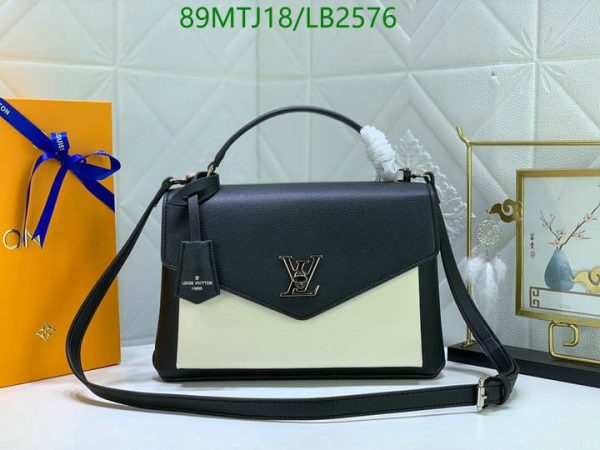 Louis Vuitton AAA+ Replica LockMe Satchel Bag LB25765712358