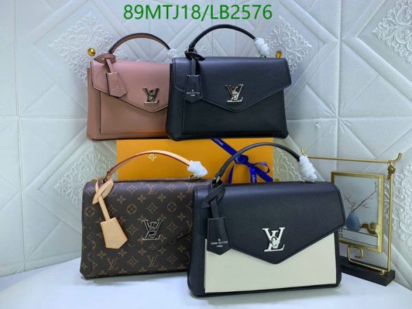 Louis Vuitton AAA+ Replica LockMe Satchel Bag LB25765712358