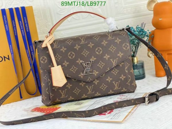 Louis Vuitton AAA+ Replica Lockme Cowhide Leather Bag LB97772586541