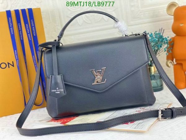 Louis Vuitton AAA+ Replica Lockme Cowhide Leather Bag LB97772586541