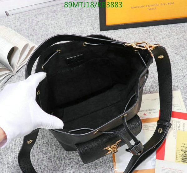 Louis Vuitton AAA+ Replica Lockme Bucket KB38837345698