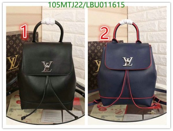 Louis Vuitton AAA+ Replica Lockme Leather Backpack LBU0116158951