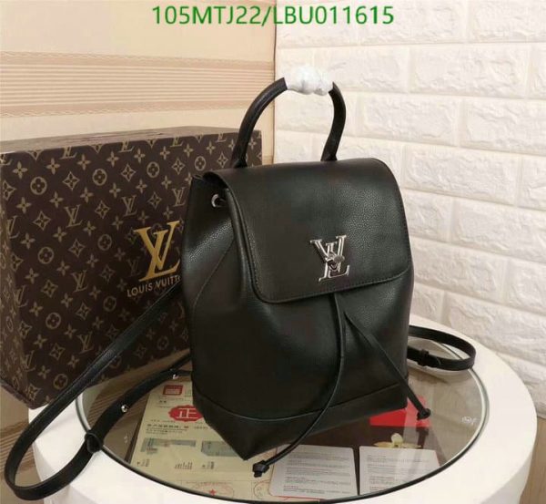 Louis Vuitton AAA+ Replica Lockme Leather Backpack LBU0116158951