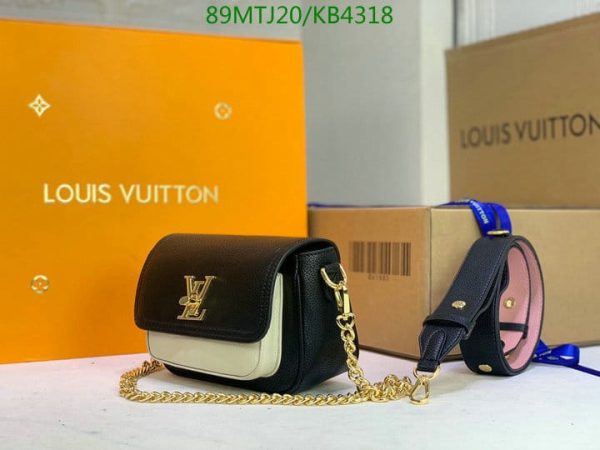 Louis Vuitton AAA+ Replica Lockme Tender Handbag Leather KB43186430975