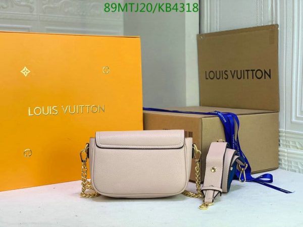 Louis Vuitton AAA+ Replica Lockme Tender Handbag Leather KB43186430975