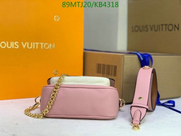 Louis Vuitton AAA+ Replica Lockme Tender Handbag Leather KB43186430975