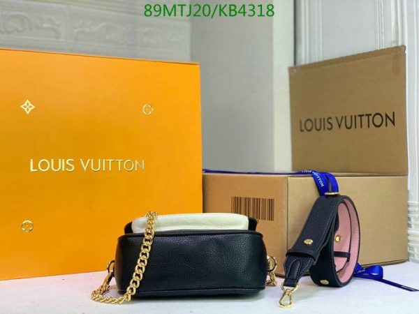 Louis Vuitton AAA+ Replica Lockme Tender Handbag Leather KB43186430975