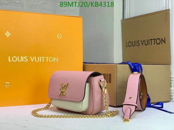 Louis Vuitton AAA+ Replica Lockme Tender Handbag Leather KB43186430975