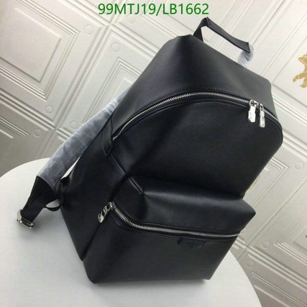 Louis Vuitton AAA+ Replica Luxury Black School Backpack LB16621672974