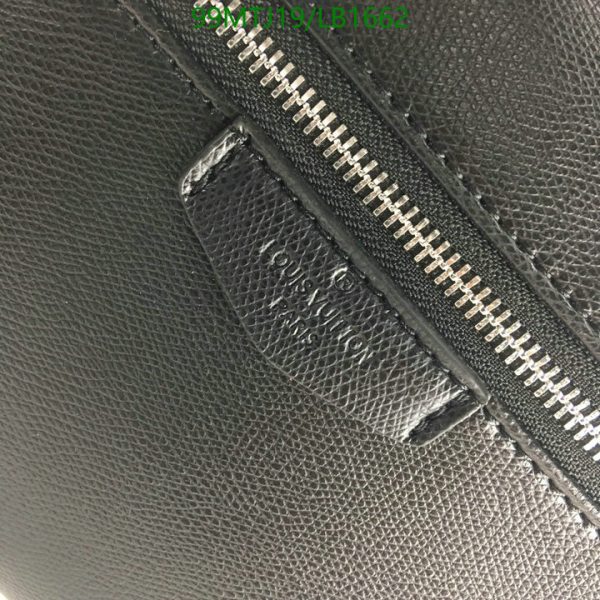 Louis Vuitton AAA+ Replica Luxury Black School Backpack LB16621672974