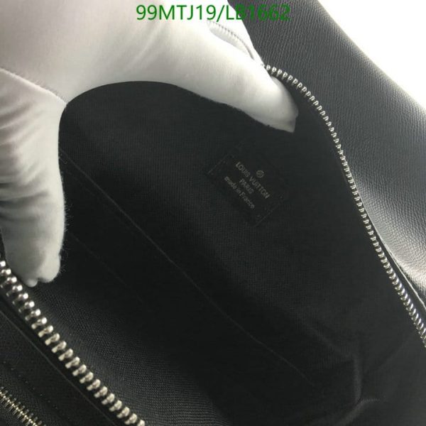 Louis Vuitton AAA+ Replica Luxury Black School Backpack LB16621672974