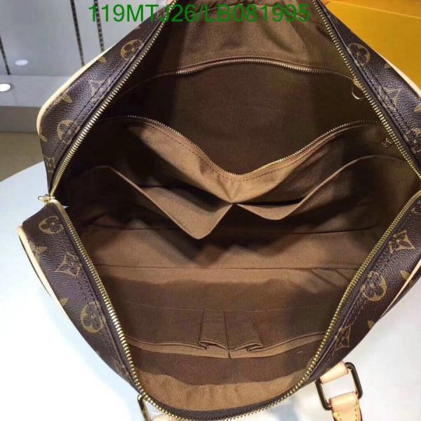 Louis Vuitton AAA+ Replica Men Porte-Documents Voyage in Monogram Canvas-Brown LB08199542785