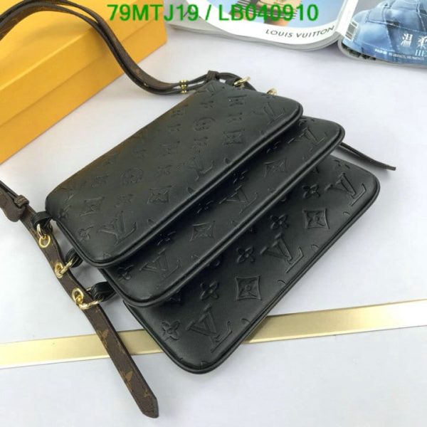 Louis Vuitton AAA+ Replica Metis Pochette Empreinte Leather Crossbody Bag LB04091051385