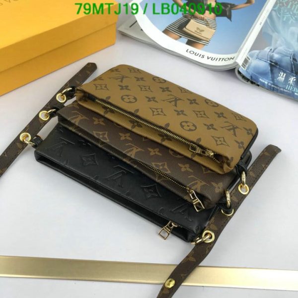 Louis Vuitton AAA+ Replica Metis Pochette Empreinte Leather Crossbody Bag LB04091051385