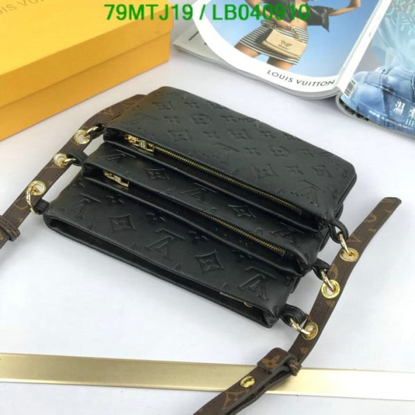 Louis Vuitton AAA+ Replica Metis Pochette Empreinte Leather Crossbody Bag LB04091051385