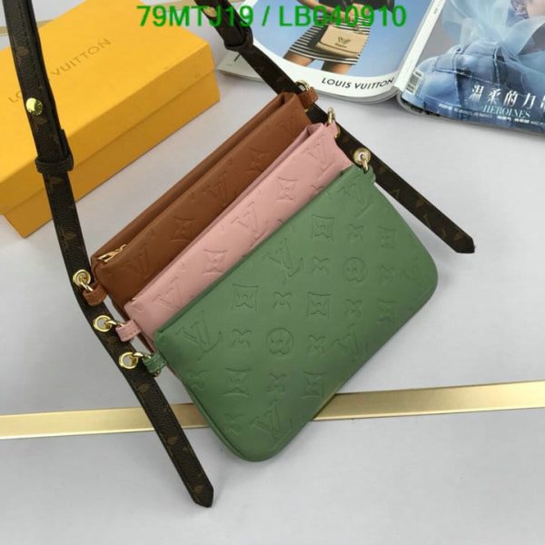 Louis Vuitton AAA+ Replica Metis Pochette Empreinte Leather Crossbody Bag LB04091051385