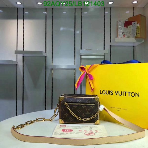 Louis Vuitton AAA+ Replica Mini Soft Trunk Bag LB12140357049