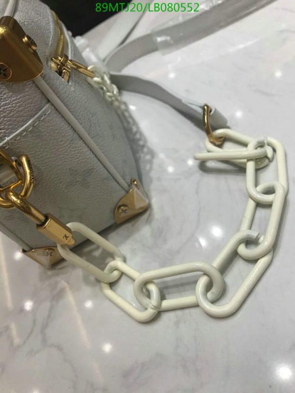 Louis Vuitton AAA+ Replica Mini Soft Trunk White Bag LB08055257638