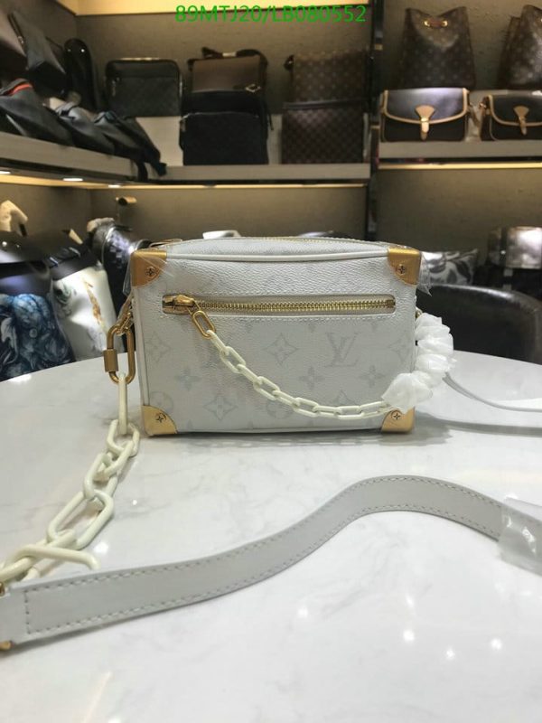 Louis Vuitton AAA+ Replica Mini Soft Trunk White Bag LB08055257638