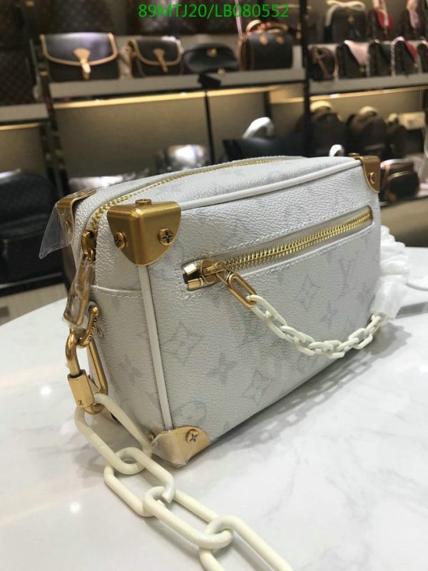 Louis Vuitton AAA+ Replica Mini Soft Trunk White Bag LB08055257638