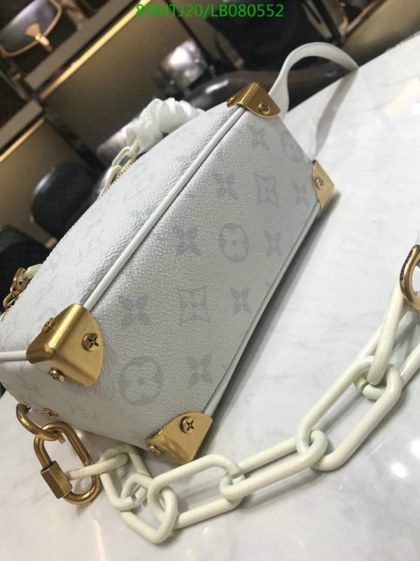 Louis Vuitton AAA+ Replica Mini Soft Trunk White Bag LB08055257638