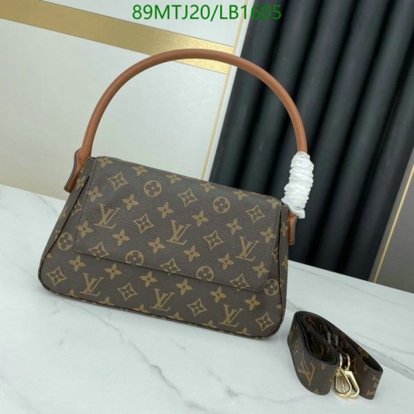 Louis Vuitton AAA+ Replica  Mini looping flap shoulder bag LB16055432678