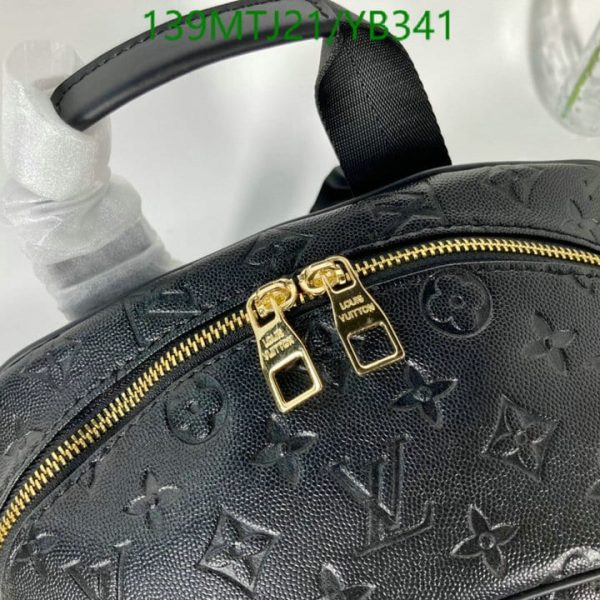 Louis Vuitton AAA+ Replica Monogram Canvas Backpack White YB34153276435