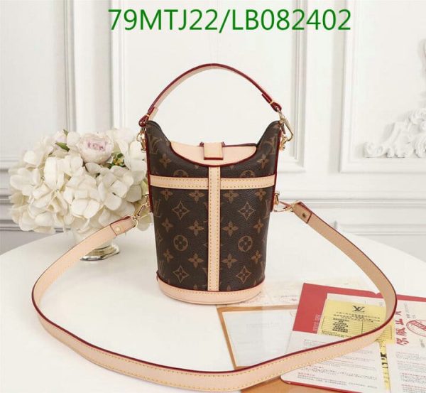 Louis Vuitton AAA+ Replica Monogram Canvas Duffle Bag LB08240287453