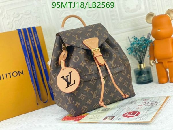 Louis Vuitton AAA+ Replica  Monsuri NM PM Rucksack Backpack LB25695124796