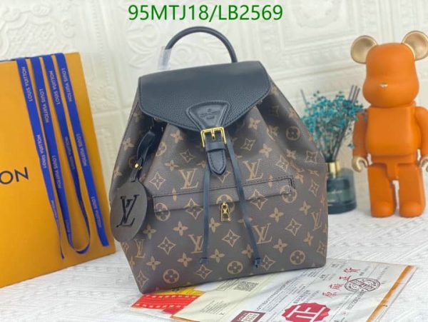 Louis Vuitton AAA+ Replica  Monsuri NM PM Rucksack Backpack LB25695124796