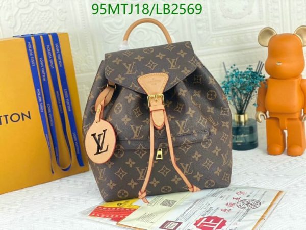 Louis Vuitton AAA+ Replica  Monsuri NM PM Rucksack Backpack LB25695124796