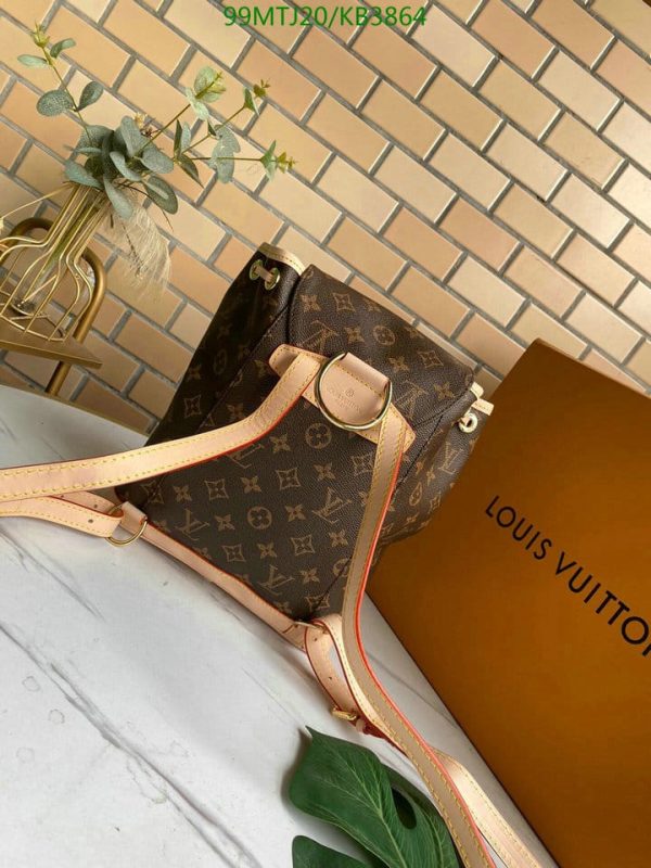 Louis Vuitton AAA+ Replica Montsouris Backpack KB38645327895