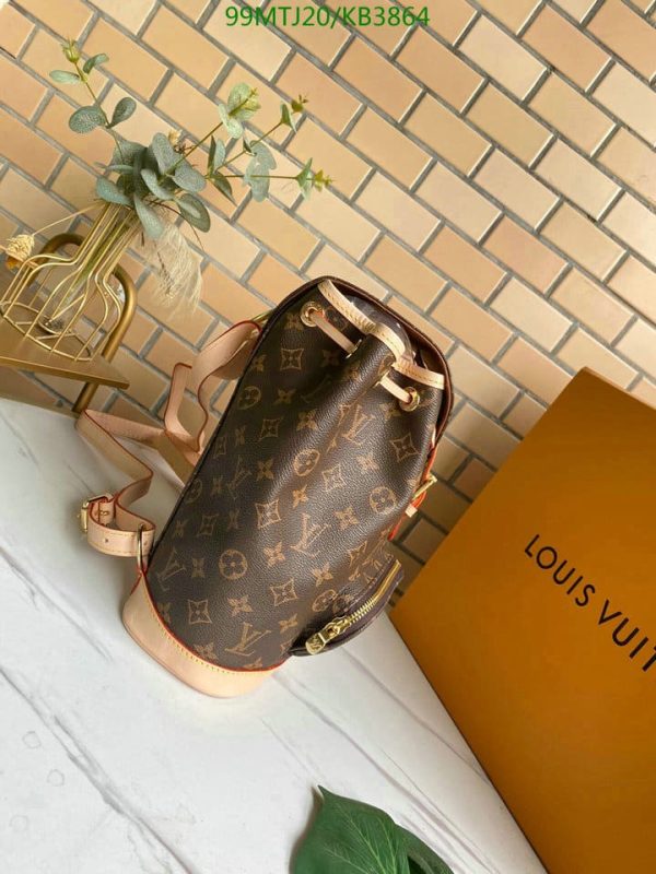 Louis Vuitton AAA+ Replica Montsouris Backpack KB38645327895