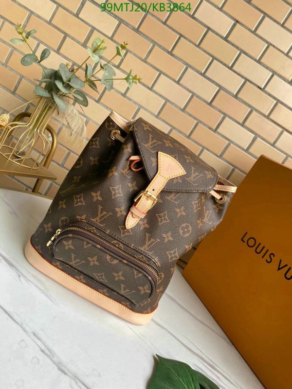 Louis Vuitton AAA+ Replica Montsouris Backpack KB38645327895