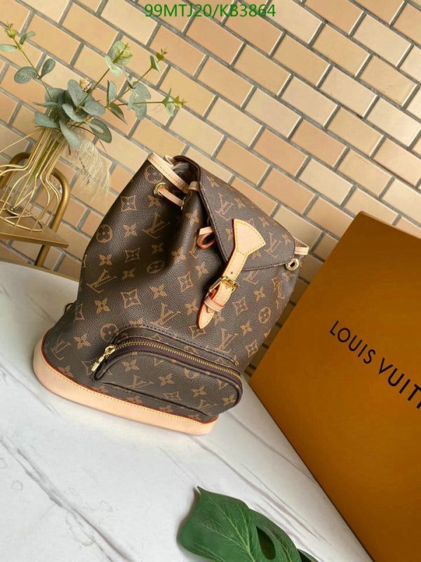 Louis Vuitton AAA+ Replica Montsouris Backpack KB38645327895