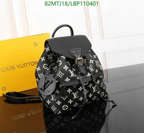 Louis Vuitton AAA+ Replica  Montsouris Backpack LBP1104018936