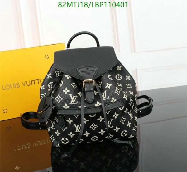 Louis Vuitton AAA+ Replica  Montsouris Backpack LBP1104018936