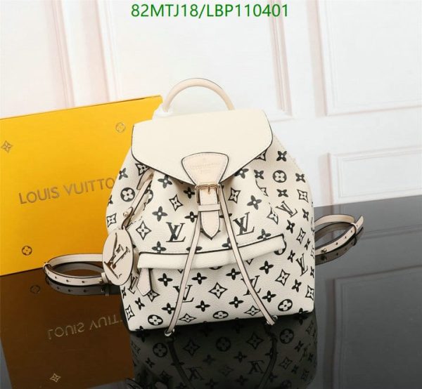 Louis Vuitton AAA+ Replica  Montsouris Backpack LBP1104018936