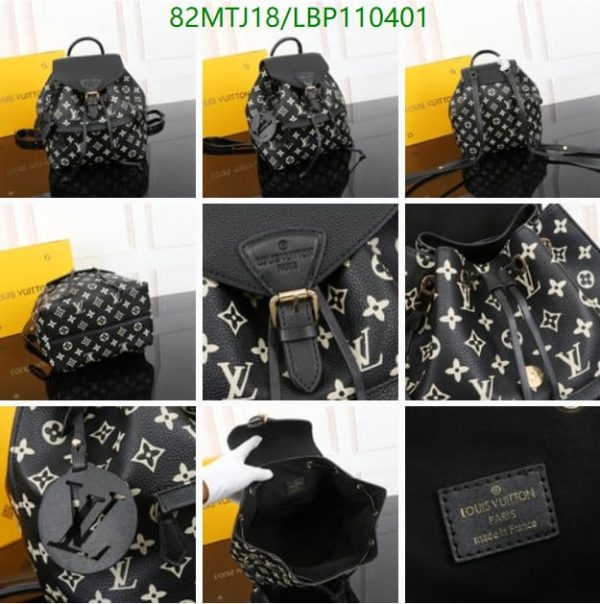 Louis Vuitton AAA+ Replica  Montsouris Backpack LBP1104018936