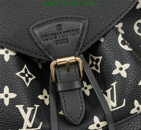 Louis Vuitton AAA+ Replica  Montsouris Backpack LBP1104018936