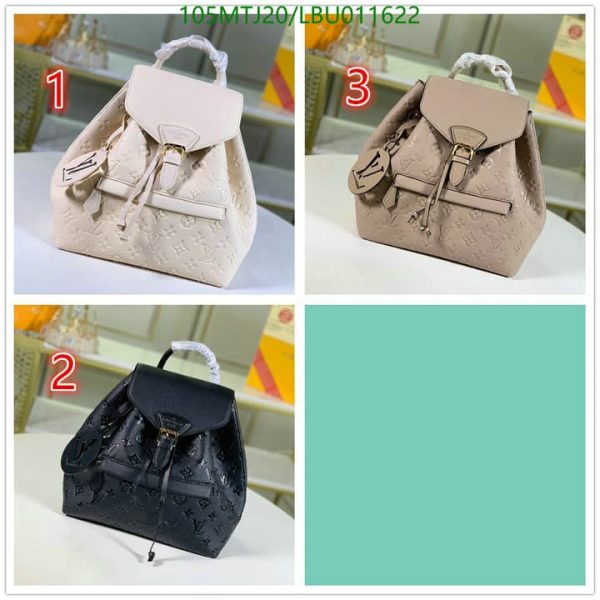 Louis Vuitton AAA+ Replica Montsouris Backpack NM Bag LBU0116228954