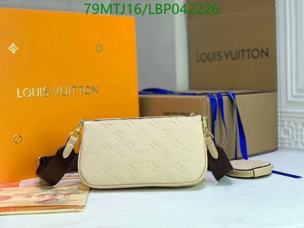 Louis Vuitton AAA+ Replica Multi Pochette Accessories Empreinte Noir LBP0422265027