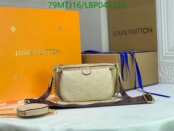 Louis Vuitton AAA+ Replica Multi Pochette Accessories Empreinte Noir LBP0422265027